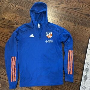 Adidas FC Cincinnati women’s hooded sweatshirt